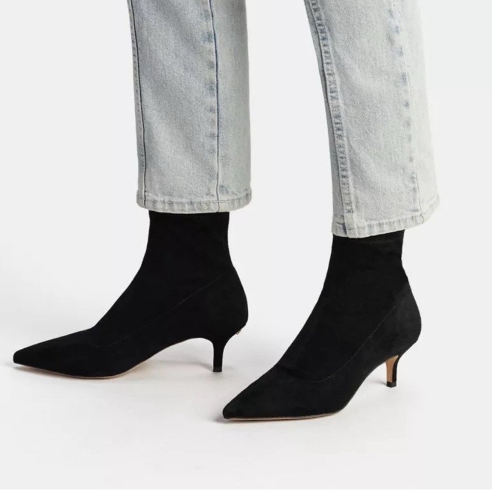 Coach Black Kitten Heels